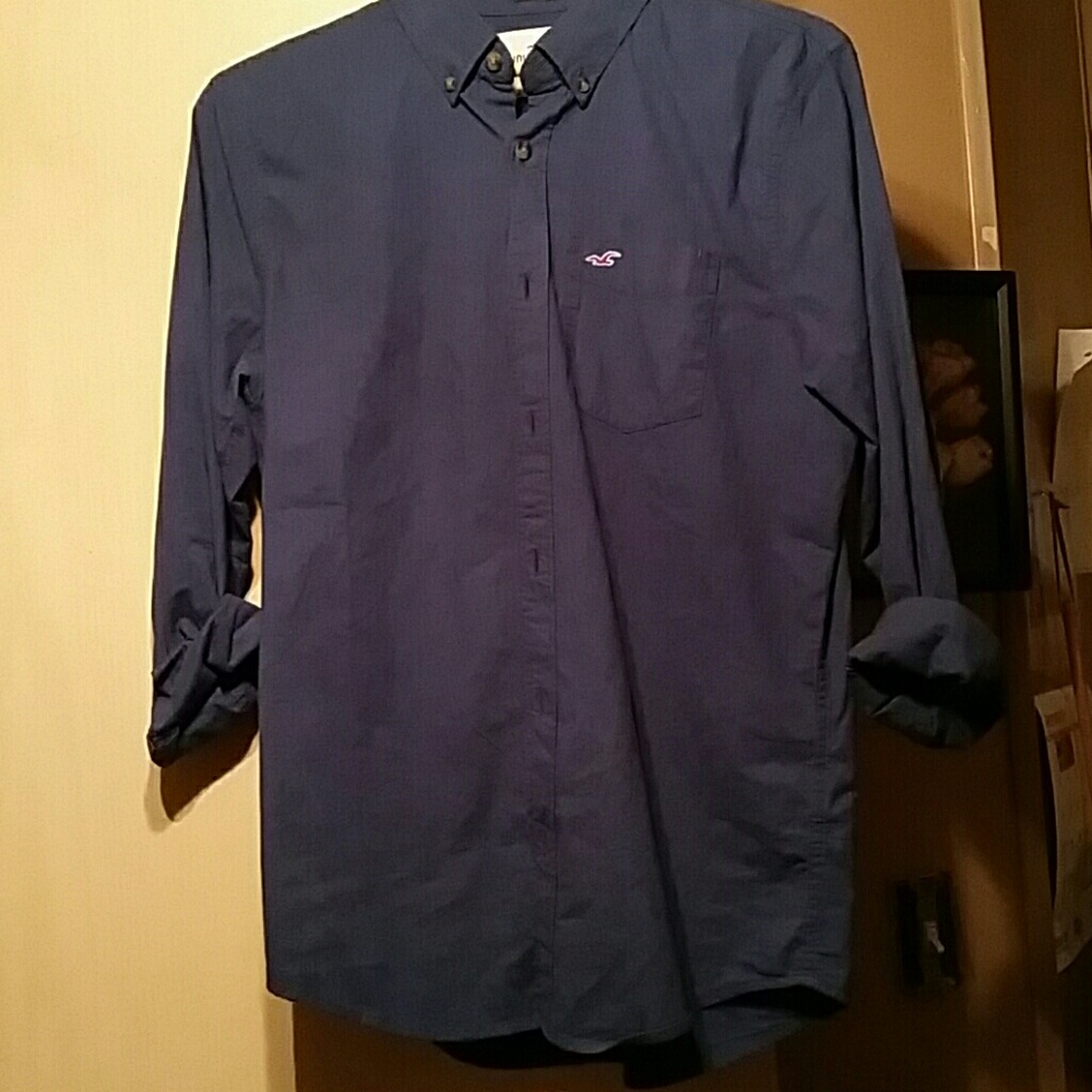 Mens Hollister button up shirt
